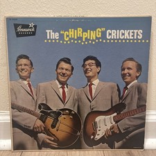1957 The Crickets- The "Chirping" Crickets- BL 54038 Mono Buddy Holly LP