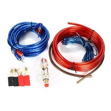 Car Audio Wiring Kit for Edge Vibe Car Audio 1500W Cable Subwoofer UK 8 Gauge