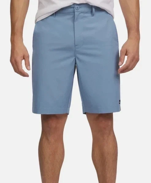 Quiksilver Men's Hybrid Shorts Golf Performance Blue 30 42 NWT NEW UPF 50+