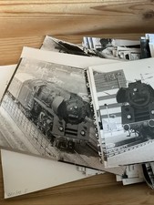 Konvolut   183 DDR-Eisenbahnbilder 1980er Jahre - Dampfloks | meist Format 18x23