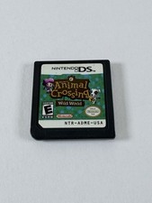 Animal Crossing Wild World Nintendo DS NTR-ADME-USA Authentic Tested Working