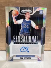 Cam Spencer 2024-25 Panini Prizm Sensational Signatures Silver Auto RC #SS-CSG