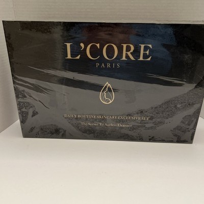 NEW L'CORE PARIS ROUTINE SKIN CARE EXCLUSIVE SPA MAKEUP FASHION M7