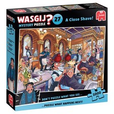 Wasgij Mystery 27, Um Haaresbreite, 1000 Teile Puzzle