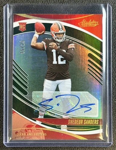2025 Panini Absolute Shedeur Sanders Base (RAW)