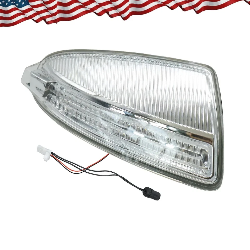 Fit For Mercedes-Benz W164 ML350 ML550 Right Door Side Mirror Turn Signal Light Foto 3 de 4