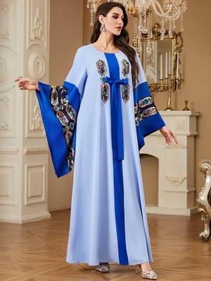 long sequin dress islamic Chic Islamic Muslim Prom Dresses Sequin Long Sleeve... From Cohodress, $105.78