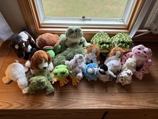 Webkinz Lot of 19 Plush Stuffed Animals No Codes