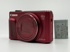 Canon PowerShot SX720 HS Compact Digital Camera 20.3MP Red