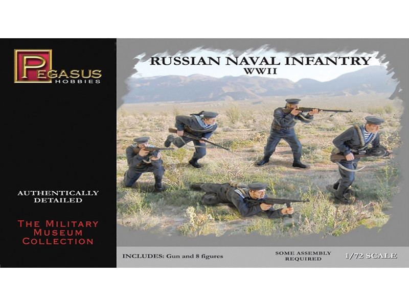 Pegasus Hobbies PG7268 - 1/72 WW II: Russian Infantry, Summer - New