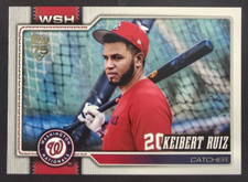 2025 Topps Series 1 - Keibert Ruiz #202 Golden Mirror Image Variation SSP