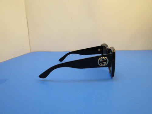 Gucci Womens Black Sunglasses GG0141SN 53/20-140 - Picture 11 of 11