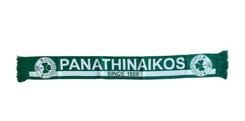 Panathinaikos Scarf Reversible Knitted Basketball Football Scarf Athens Greece - Picture 6 of 6