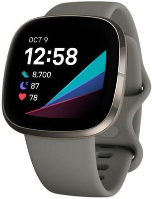 Fitbit Sense Advanced Unisex Smartwatch Tools Herz Gesundheit Stress Neu