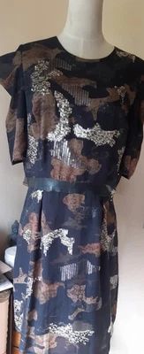 robe de soirée en crepe - Photo 1/4