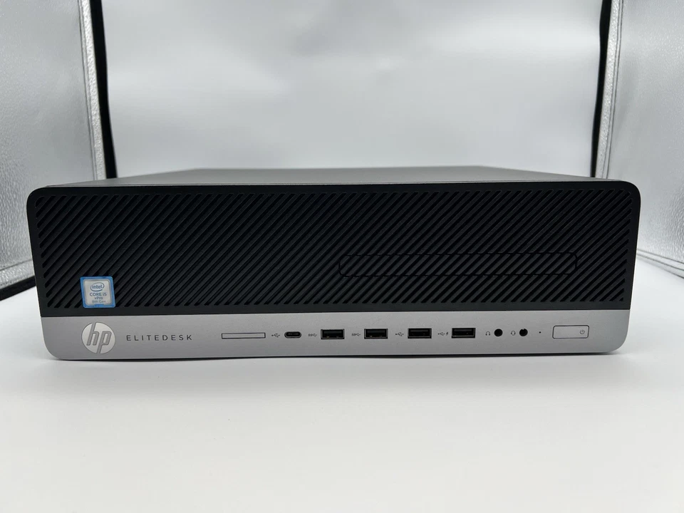 HP EliteDesk 800 G4 W11 SFF i5-8500 6 x 3 GHz 8 GB RAM 256GB NVME SSD Desktop PC - Bild 3 von 4