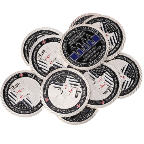Commemorative Challenge Coin US Police Officers - Picture 10 of 11