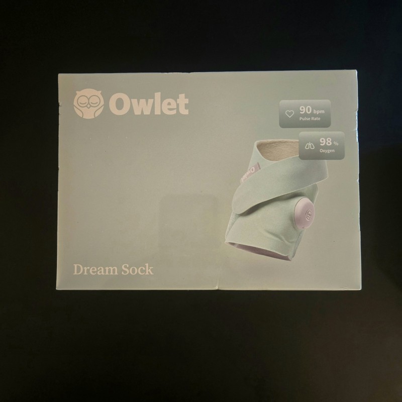 Owlet BM06NMMCJ Baby Monitor Dream Sock - NEW - FDA Cleared