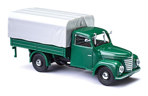 Plataforma/lona Busch H0 52350 Framo V901/2, verde | Condition: Neu