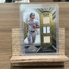 Topps Tier One Benintendi White Sox Triple Relics 71/149 #T1TR-AB