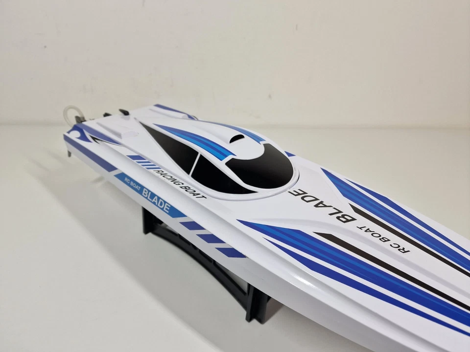 Amewi 26071 Rc Speedboot Blade Mono 2,4 GHz bis 40km/h Rc Boot Weiß / Blau - Bild 3 von 4