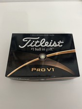 Titleist Pro V1 Golf Balls, 2015 Model, 12 Balls In Box