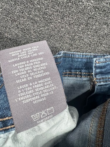 Melissa McCarthy Seven7 Jeans Plus Size Classic Straight Leg Denim Womens Sz 28 - Picture 7 of 11