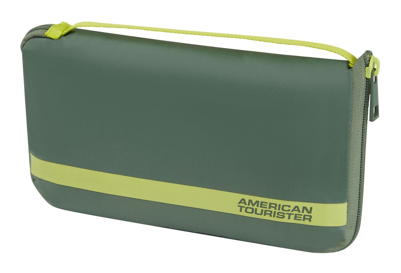 American Tourister pull-over Foldable Luggage Cover Olive / Lime