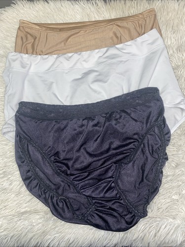 VTG 18 PR Retro PANTIES Mixes Styles Size & Brands Nylon Panty Thong Bikini - Picture 8 of 20