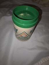 Old Rare Vintage Village Pantry Thermos Cup Mug Day Or Night Convenience Store