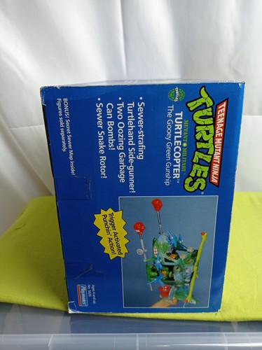 Elicottero Teenage Mutant Ninja Turtles Turtlecopter Playmates toys TMNT 1990 - Bild 4 von 12