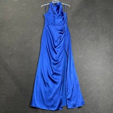 BLONDIE NITES Long Prom Dress Women's Size 15 Royal