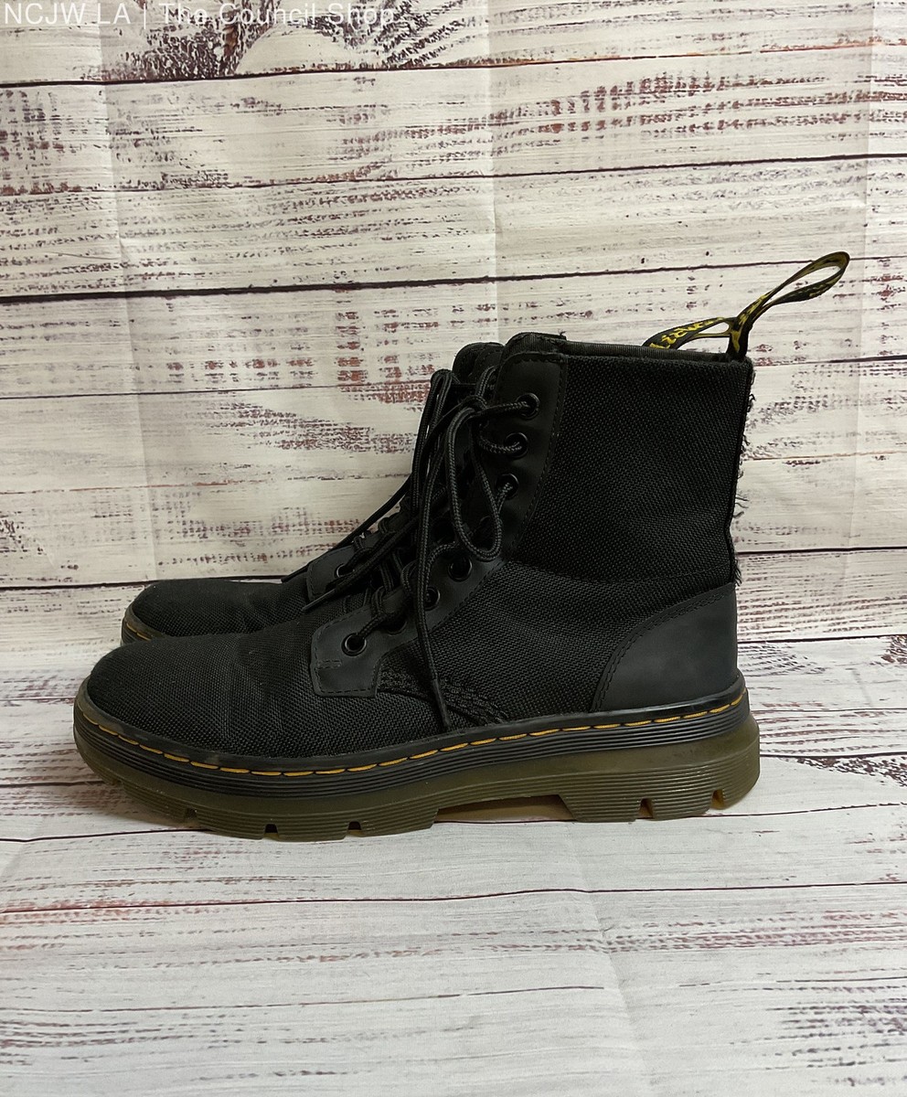 Mens Boots Doc Martens Canvas Boot Dr Martens Men's Alfie Brown