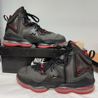 Nike Lebron 19 Bred cz0203-001 Black/Red US Mens Size 11 UK10 EU45