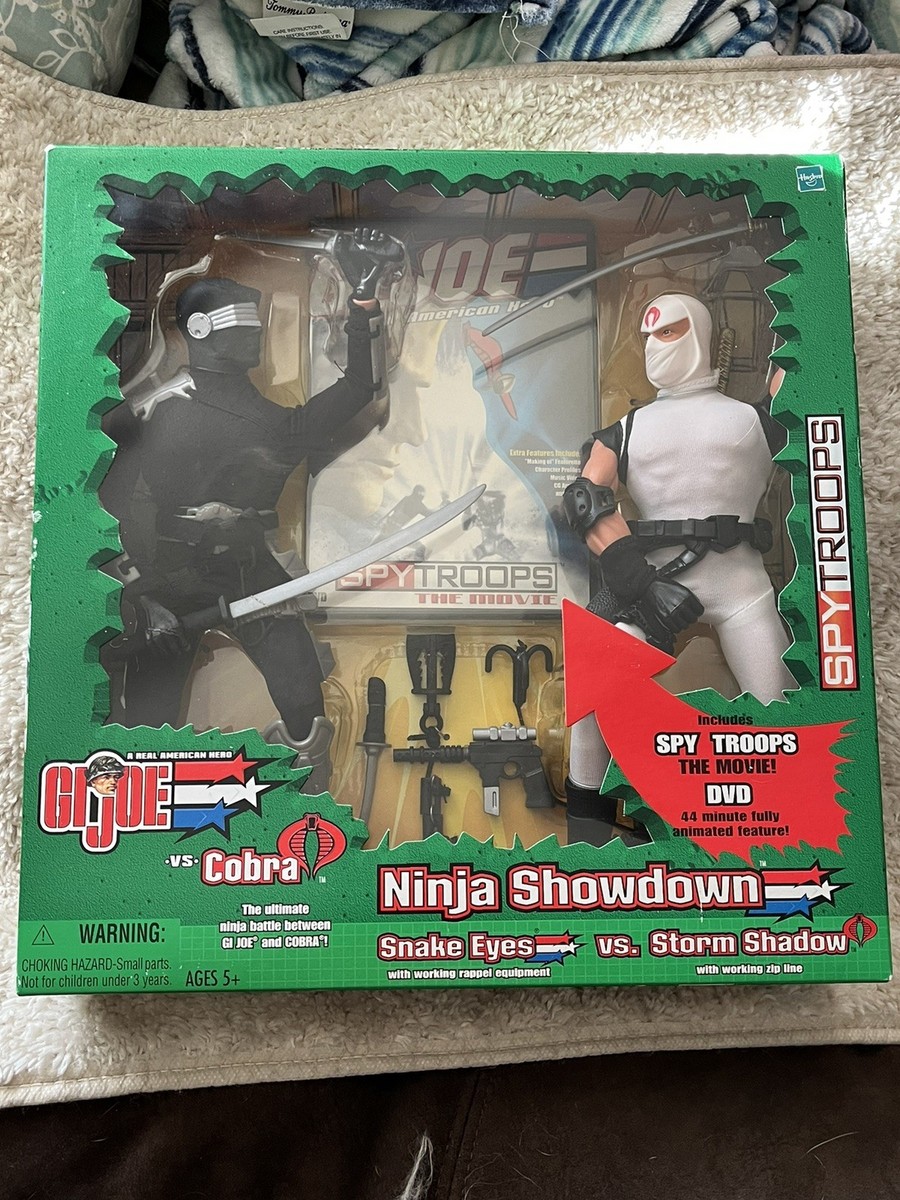 GI Joe Cobra Ninja Showdown Spy Troops Snake Eyes v Storm Shadow