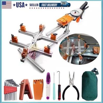 20-32LB Badminton Racket Stringing Machine Wire Stretcher Aluminum Alloy DIY USA