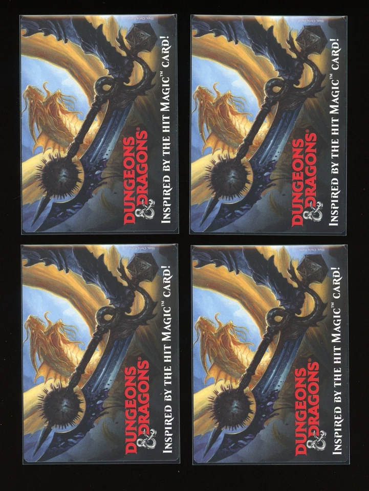 Dragon Token - x4 - Foil - Unstable - MTG - Image 2 of 2