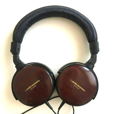 Audio-Technica ATH-ESW9 - Kopfhörer / Headphones - Wood - Stylish