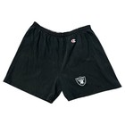 Vintage Los Angeles Raiders Champion Shorts Mens XL NFL 90s Black Oakland Vegas