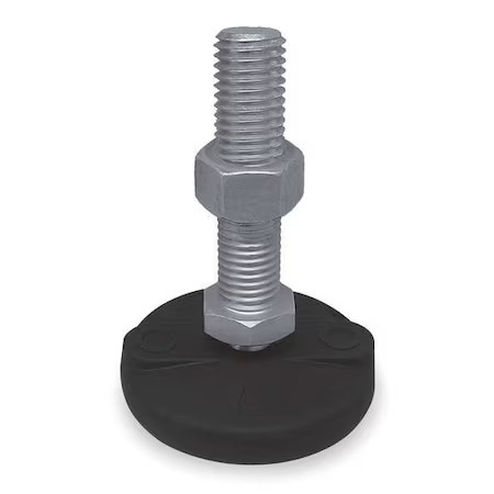 S & W Manufacturing Bsnyla34-El Level Mount, Swivel Stud, 3/8-16, 3In Base