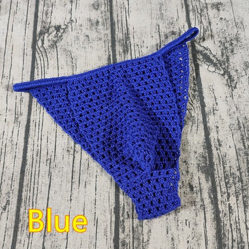 Herren Handgehäkelte Unterwäsche Niedriger Bund Ideal zum Schwimmen und Sonnenbaden - Bild 10 von 25