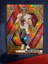 2025 Mosaic Football Baker Mayfield Honeycomb SSP #82