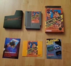 Donkey Kong Classics Nintendo Entertainment System 1988 NES