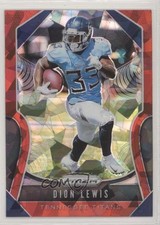 2019 Panini Prizm Red Ice Prizm Dion Lewis #165 3bz