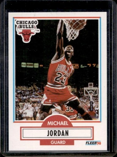 1990-91 Fleer Michael Jordan #26 Bulls