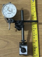 Noga Magnetic Base And Fully Adjustable Stand Fitted With Mercer Dial Indicator
