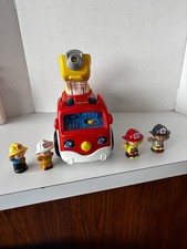 Little People 2014 Fire Truck With Fire Fighter Lights And Sound Effects Works