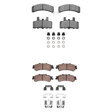 For Chevy Suburban 1500 00 Disc Brake Pad Set DFC Heavy Duty Semi-Metallic Front
