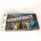 Conspiracy Board Game Milton Bradley Spy Espionage Complete Vintage 1982