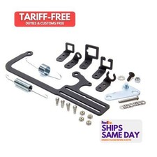 Fast Electronics 304147 Kit Black Steel Throttle Cable Mount Kit Ez Efi Perform